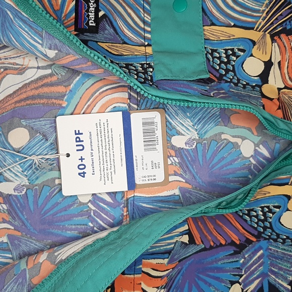 Nwt girls kids patagonia baggies jacket coat hood xl - Picture 5 of 5